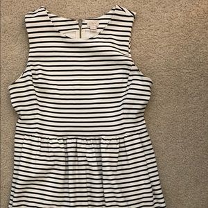 J.Crew striped dress